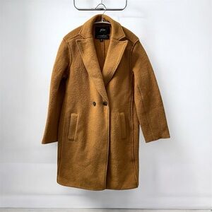 J. Crew Tan Double-Breasted Coat